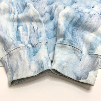 【中古品】【メンズ】 SUPREME × THE NORTH FACE 21SS ICE CLIMB HOODED SWEATSHIRT NT12100I フーディ パーカー 長袖 トップス 149-260617-rs-12-fur サイズ：L カラー：ブルー系 万代Net店