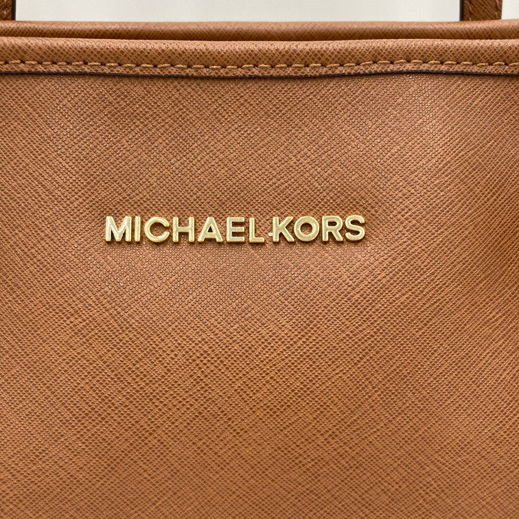 【中古品】【レディース】 Michael Kors マイケルコース トートバッグ 188-250303-OR-04-iwa カラー：ブラウン/ゴールド系 万代Net店