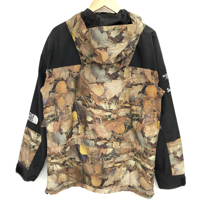 【中古品】【メンズ】 SUPREME × THE NORTH FACE 16AW LEAVES MOUNTAIN LIGHT JACKET NP51601I マウンテンジャケット マウンテンパーカー ジャケット アウター 149-260617-rs-13-fur サイズ：S カラー：ブラック/リアルツリー 万代Net店