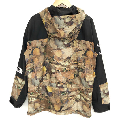 【中古品】【メンズ】 SUPREME × THE NORTH FACE 16AW LEAVES MOUNTAIN LIGHT JACKET NP51601I マウンテンジャケット マウンテンパーカー ジャケット アウター 149-260617-rs-13-fur サイズ：S カラー：ブラック/リアルツリー 万代Net店