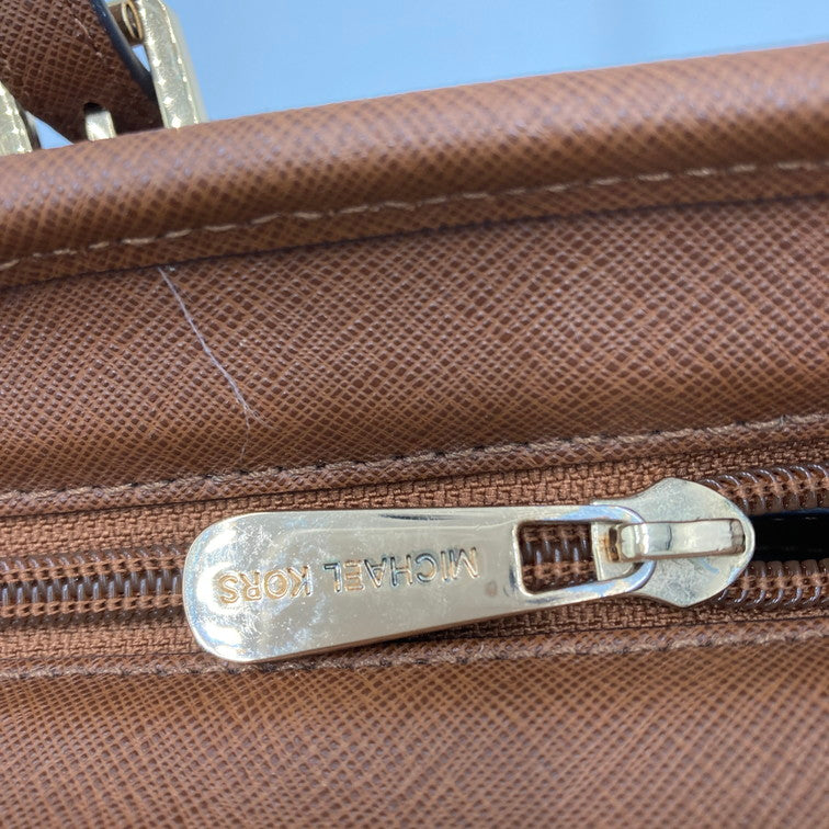 【中古品】【レディース】 Michael Kors マイケルコース トートバッグ 188-250303-OR-04-iwa カラー：ブラウン/ゴールド系 万代Net店