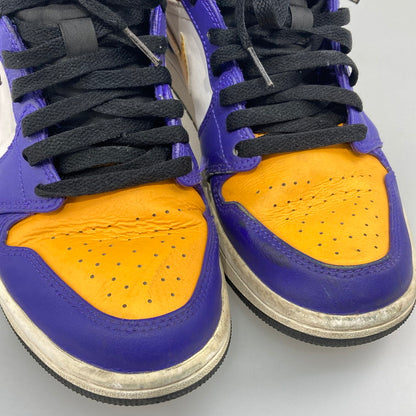 【中古品】【メンズ】 NIKE ナイキ DQ8426-517 AIR JORDAN 1 MID LAKERS スニーカー 160-251213-WA-06-iwa サイズ：26cm 万代Net店