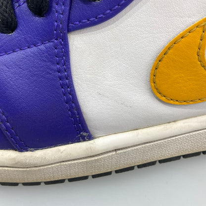 【中古品】【メンズ】 NIKE ナイキ DQ8426-517 AIR JORDAN 1 MID LAKERS スニーカー 160-251213-WA-06-iwa サイズ：26cm 万代Net店