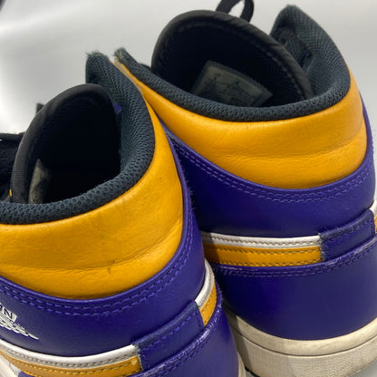 【中古品】【メンズ】 NIKE ナイキ DQ8426-517 AIR JORDAN 1 MID LAKERS スニーカー 160-251213-WA-06-iwa サイズ：26cm 万代Net店