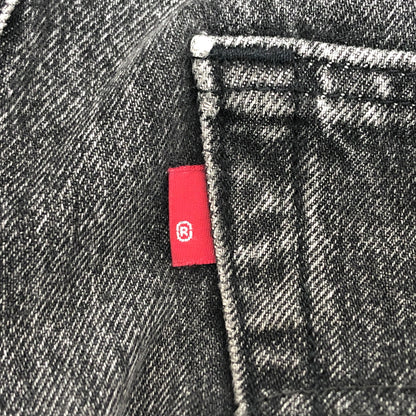 【現状渡し品】【メンズ】 LEVI'S リーバイス 502 BLACK DENIM PANT 29507-0453 デニムパンツ 切りっぱなし ジーンズ Gパン ボトムス 古着 158-260904-rs-04-fur サイズ：W29 カラー：ブラックユーズド 万代Net店