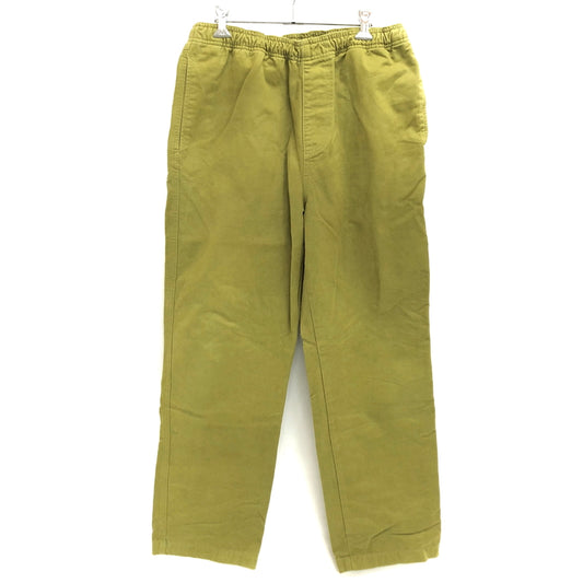 【現状渡し品】【メンズ】 STUSSY ステューシー BRUSHED BEACH PANT 116553 パンツ ボトムス 古着 153-260617-rs-10-fur サイズ：M カラー：グリーン系 万代Net店