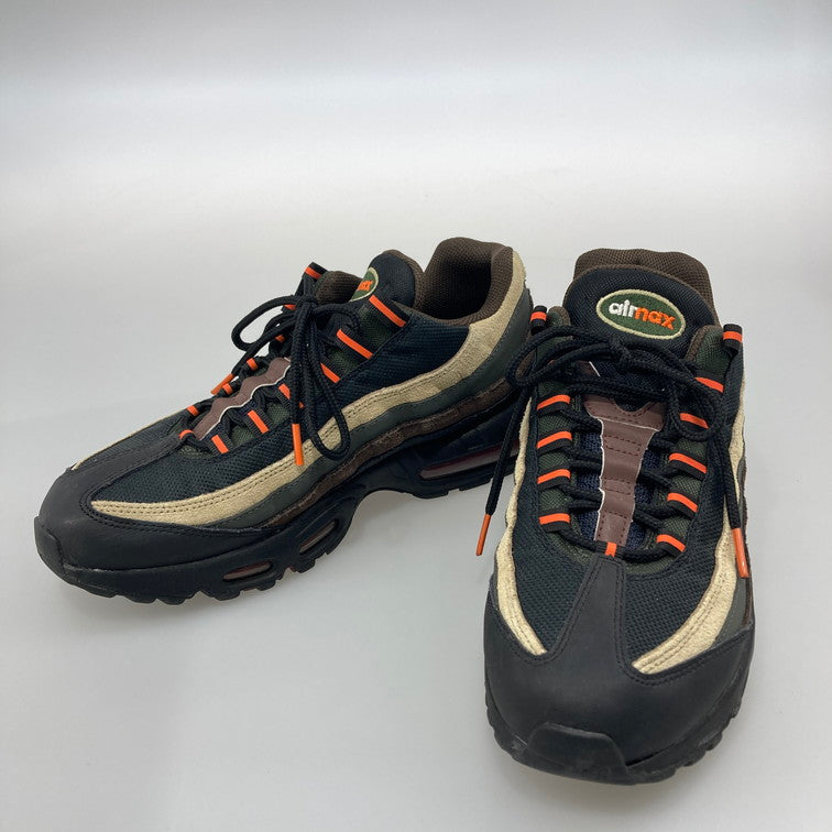 【中古品】【メンズ】 NIKE ナイキ DH4754-300 AIR MAX 95 スニーカー 本体のみ（箱なし） 160-251213-WA-07-iwa サイズ：27.5cm カラー：DARK ARMY/ORANGE BLAZE 万代Net店