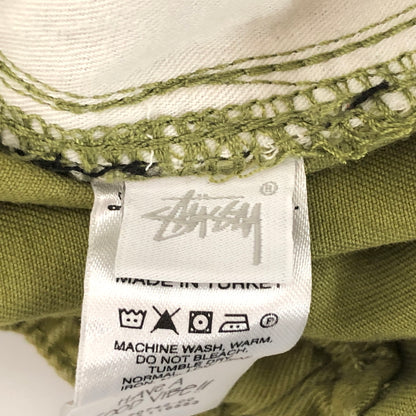 【現状渡し品】【メンズ】 STUSSY ステューシー BRUSHED BEACH PANT 116553 パンツ ボトムス 古着 153-260617-rs-10-fur サイズ：M カラー：グリーン系 万代Net店