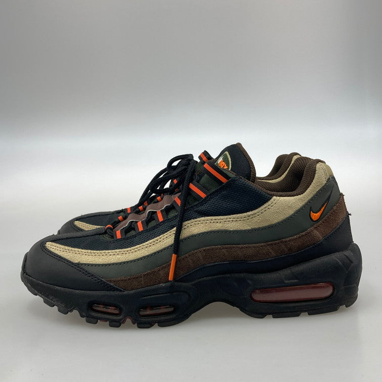 【中古品】【メンズ】 NIKE ナイキ DH4754-300 AIR MAX 95 スニーカー 本体のみ（箱なし） 160-251213-WA-07-iwa サイズ：27.5cm カラー：DARK ARMY/ORANGE BLAZE 万代Net店