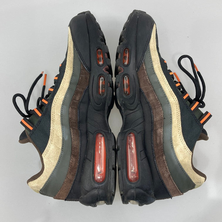 【中古品】【メンズ】 NIKE ナイキ DH4754-300 AIR MAX 95 スニーカー 本体のみ（箱なし） 160-251213-WA-07-iwa サイズ：27.5cm カラー：DARK ARMY/ORANGE BLAZE 万代Net店