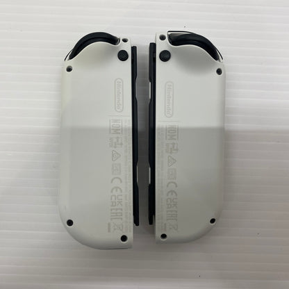 【中古品】 Nintendo Switch(有機ELモデル) ニンテンドースイッチ Joy-Con(L)/(R) ホワイト ゲームハード 家庭用ゲーム機 ゲーム 034-250914-ts-1-tei カラー：ホワイト 万代Net店
