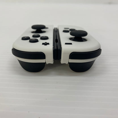 【中古品】 Nintendo Switch(有機ELモデル) ニンテンドースイッチ Joy-Con(L)/(R) ホワイト ゲームハード 家庭用ゲーム機 ゲーム 034-250914-ts-1-tei カラー：ホワイト 万代Net店