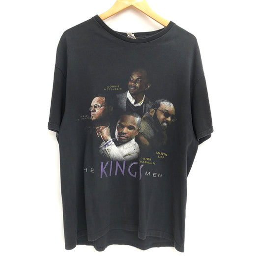 【現状渡し品】【メンズ】 DELTA PRO WEIGHT "THE KING'S MEN" 2012 TOUR TEE 半袖 Tシャツ トップス 古着 146-260904-rs-06-fur サイズ：XL カラー：ブラック 万代Net店