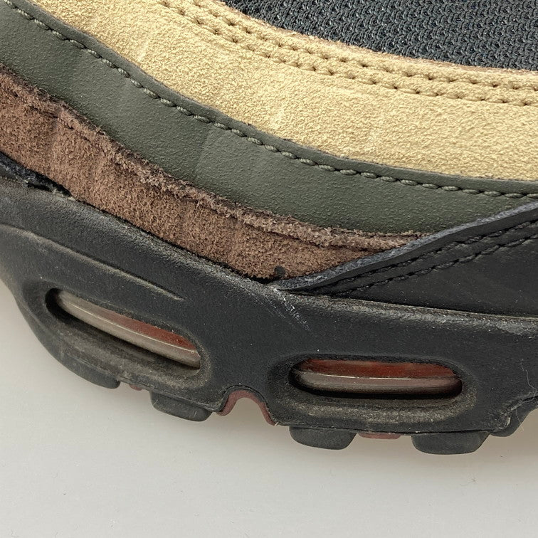 【中古品】【メンズ】 NIKE ナイキ DH4754-300 AIR MAX 95 スニーカー 本体のみ（箱なし） 160-251213-WA-07-iwa サイズ：27.5cm カラー：DARK ARMY/ORANGE BLAZE 万代Net店