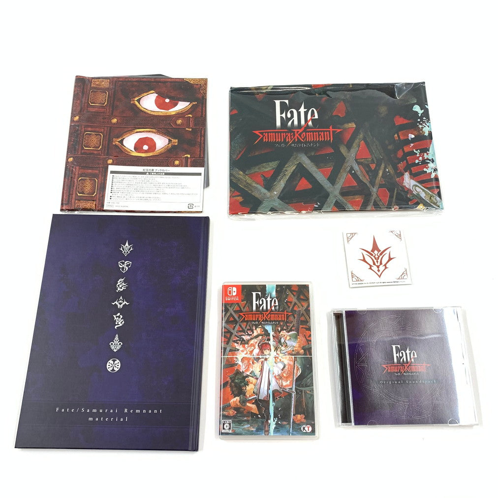 【中古品】 Fate Samurai Remnant TREASURE BOX - Switch 029-251208-mo-13-fur 万代Net店