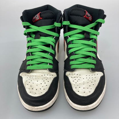 【中古品】【メンズ】 NIKE ナイキ 555088-015 AIR JORDAN 1 RETRO HIGH OG BLACK VARSITY RED-SAIL スニーカー 本体のみ（箱なし） 160-251213-WA-08-iwa サイズ：27.5cm カラー：BLACK/VARSITY RED-SAIL 万代Net店