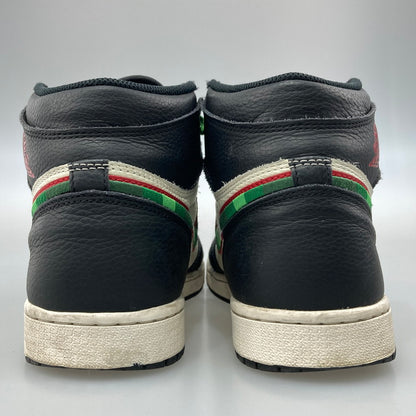 【中古品】【メンズ】 NIKE ナイキ 555088-015 AIR JORDAN 1 RETRO HIGH OG BLACK VARSITY RED-SAIL スニーカー 本体のみ（箱なし） 160-251213-WA-08-iwa サイズ：27.5cm カラー：BLACK/VARSITY RED-SAIL 万代Net店