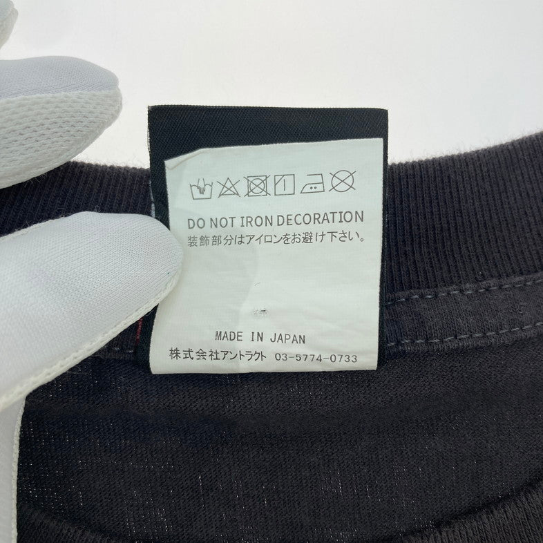 【中古品】【メンズ】 SAINT MICHAEL セントマイケル SM-YS8-0000-C45 S/S TEE ST KINGDOM 半袖 Tシャツ 142-250830-NS-03-iwa サイズ：XL カラー：ブラック 万代Net店