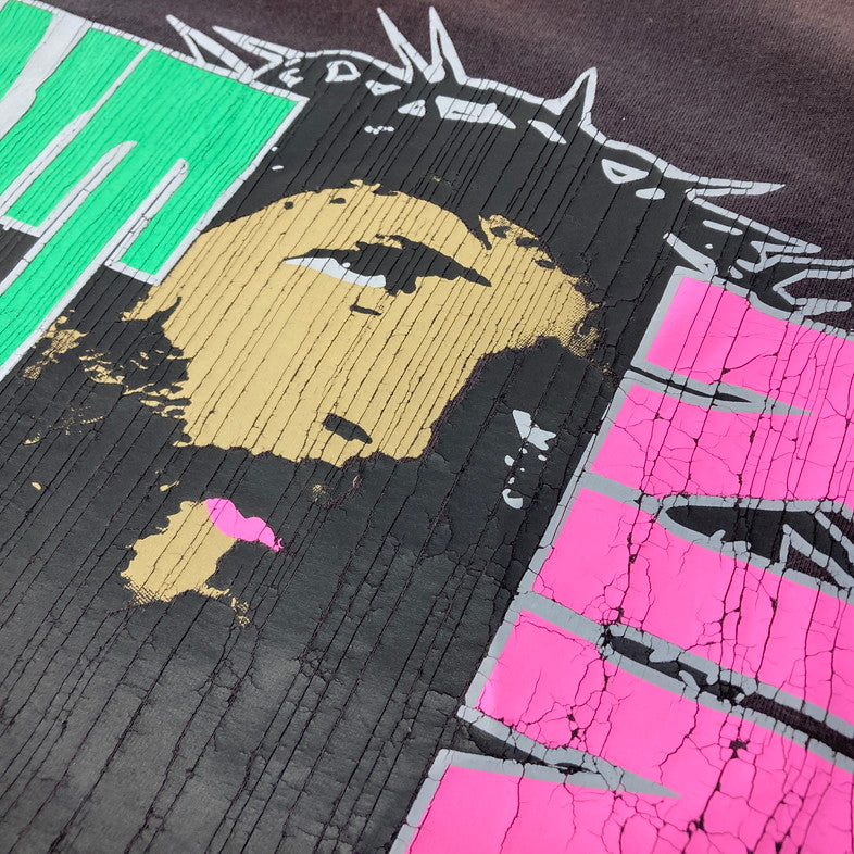 【中古品】【メンズ】 SAINT MICHAEL セントマイケル SM-YS8-0000-C45 S/S TEE ST KINGDOM 半袖 Tシャツ 142-250830-NS-03-iwa サイズ：XL カラー：ブラック 万代Net店