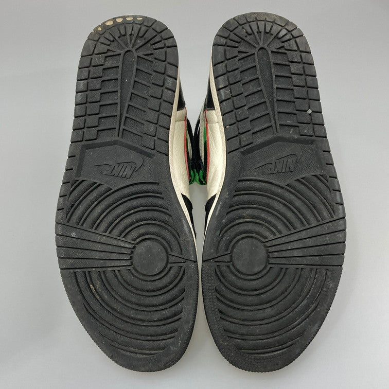 【中古品】【メンズ】 NIKE ナイキ 555088-015 AIR JORDAN 1 RETRO HIGH OG BLACK VARSITY RED-SAIL スニーカー 本体のみ（箱なし） 160-251213-WA-08-iwa サイズ：27.5cm カラー：BLACK/VARSITY RED-SAIL 万代Net店