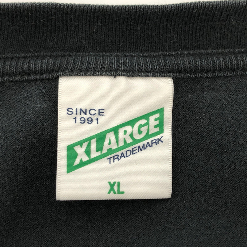 【現状渡し品】【メンズ】 XLARGE エクストララージ S/S TEE 0142144 半袖 Tシャツ トップス 古着 142-260904-rs-07-fur サイズ：XL カラー：ブラック 万代Net店