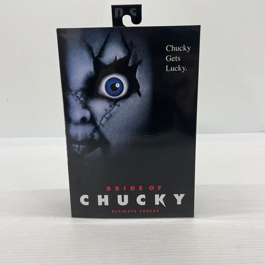 【中古美品】 NECA チャッキーの花嫁 - 7インチ スケール アクションフィギュア - 究極のダメージチャッキー 055-251116-ns-10-tei 万代Net店