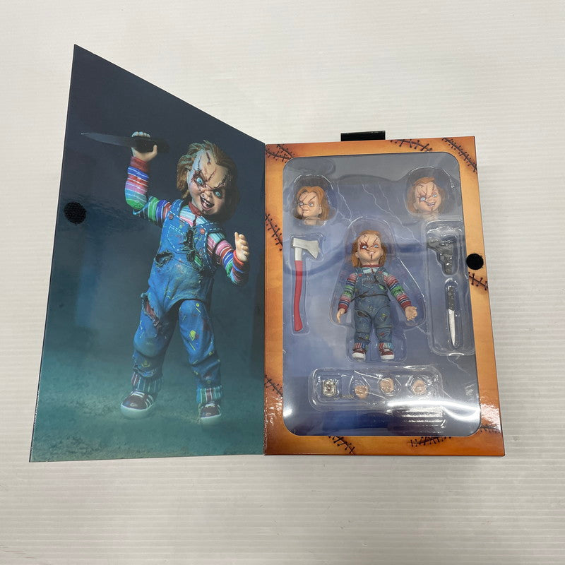 【中古美品】 NECA チャッキーの花嫁 - 7インチ スケール アクションフィギュア - 究極のダメージチャッキー 055-251116-ns-10-tei 万代Net店