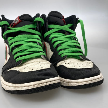 【中古品】【メンズ】 NIKE ナイキ 555088-015 AIR JORDAN 1 RETRO HIGH OG BLACK VARSITY RED-SAIL スニーカー 本体のみ（箱なし） 160-251213-WA-08-iwa サイズ：27.5cm カラー：BLACK/VARSITY RED-SAIL 万代Net店