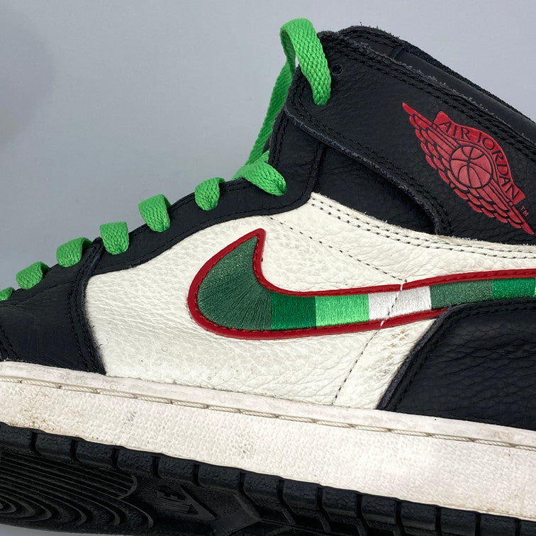 【中古品】【メンズ】 NIKE ナイキ 555088-015 AIR JORDAN 1 RETRO HIGH OG BLACK VARSITY RED-SAIL スニーカー 本体のみ（箱なし） 160-251213-WA-08-iwa サイズ：27.5cm カラー：BLACK/VARSITY RED-SAIL 万代Net店
