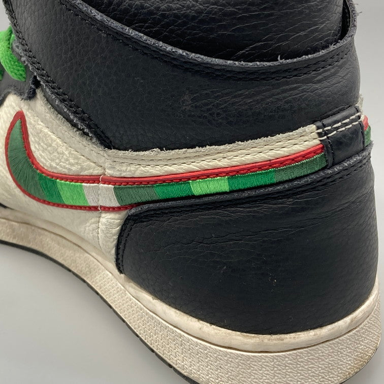 【中古品】【メンズ】 NIKE ナイキ 555088-015 AIR JORDAN 1 RETRO HIGH OG BLACK VARSITY RED-SAIL スニーカー 本体のみ（箱なし） 160-251213-WA-08-iwa サイズ：27.5cm カラー：BLACK/VARSITY RED-SAIL 万代Net店