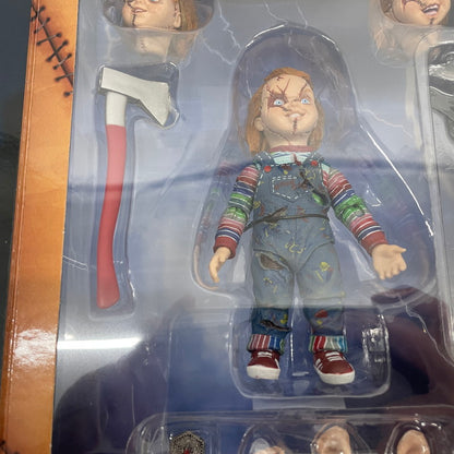 【中古美品】 NECA チャッキーの花嫁 - 7インチ スケール アクションフィギュア - 究極のダメージチャッキー 055-251116-ns-10-tei 万代Net店