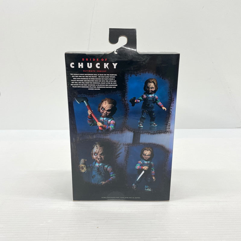 【中古美品】 NECA チャッキーの花嫁 - 7インチ スケール アクションフィギュア - 究極のダメージチャッキー 055-251116-ns-10-tei 万代Net店