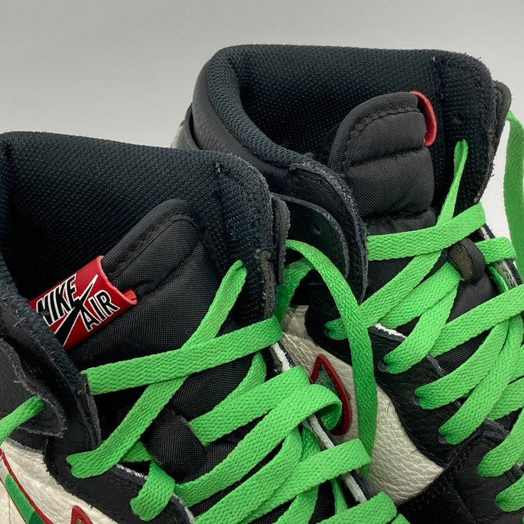 【中古品】【メンズ】 NIKE ナイキ 555088-015 AIR JORDAN 1 RETRO HIGH OG BLACK VARSITY RED-SAIL スニーカー 本体のみ（箱なし） 160-251213-WA-08-iwa サイズ：27.5cm カラー：BLACK/VARSITY RED-SAIL 万代Net店