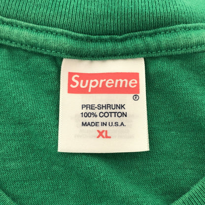 【中古品】【メンズ】 SUPREME シュプリーム 24SS PATCHWORK TEE 半袖 Tシャツ トップス 149-260904-rs-09-fur サイズ：XL カラー：グリーン 万代Net店
