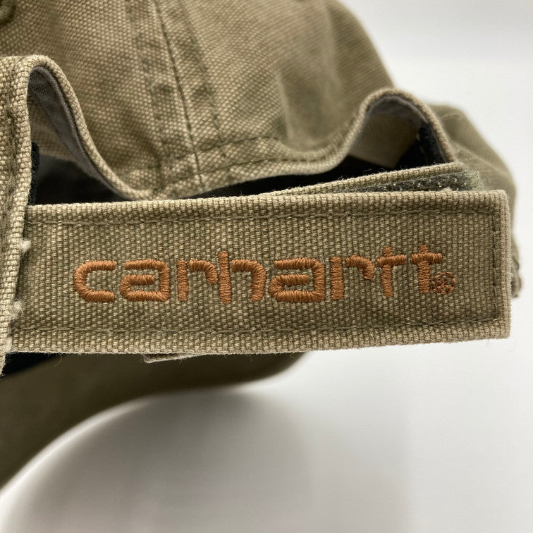 【中古品】【メンズ/レディース】 Carhartt カーハート キャップ  帽子 100141 CAP 185-250303-OR-07-iwa カラー：カーキ系 万代Net店