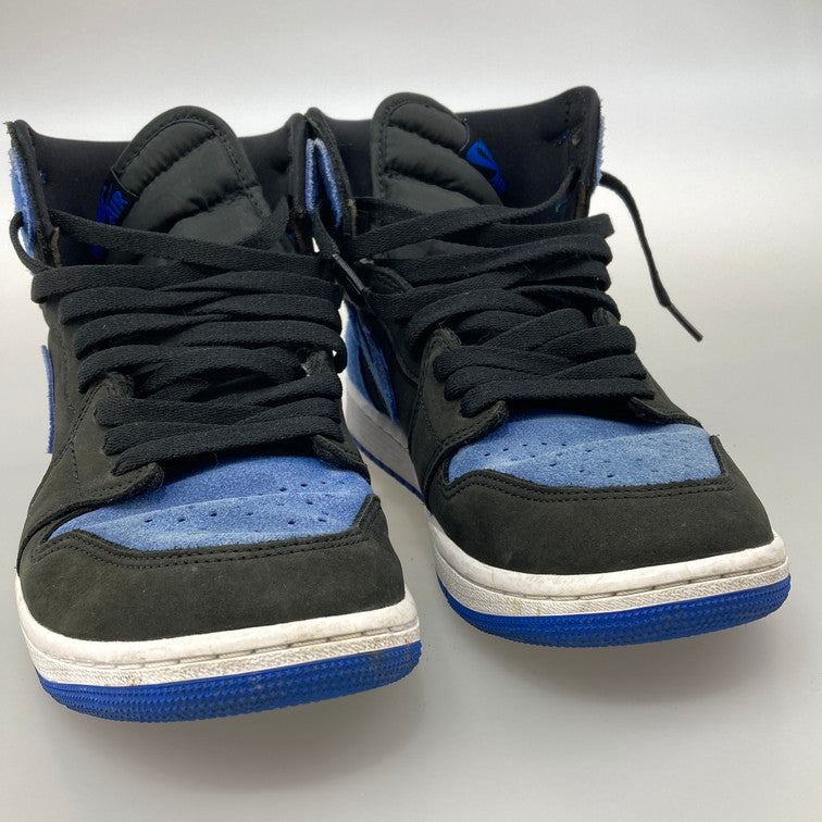 【中古品】【メンズ】 NIKE ナイキ DZ5485-042 AIR JORDAN 1 RETRO HIGH OG BLACK ROYAL BLUE-WHITE スニーカー 本体のみ（箱なし） 160-251213-WA-09-iwa サイズ：27.5cm カラー：ブラック ブルー ホワイト 万代Net店