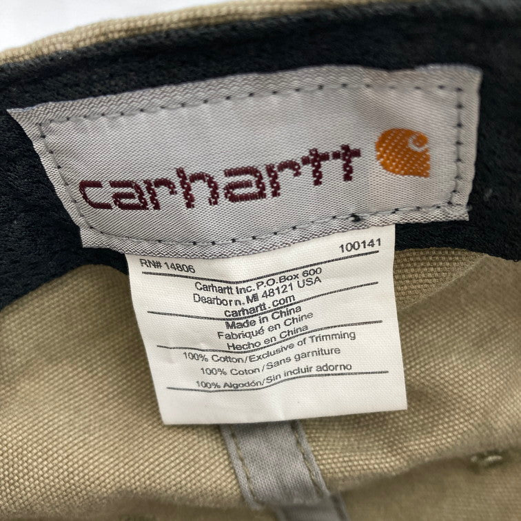 【中古品】【メンズ/レディース】 Carhartt カーハート キャップ  帽子 100141 CAP 185-250303-OR-07-iwa カラー：カーキ系 万代Net店