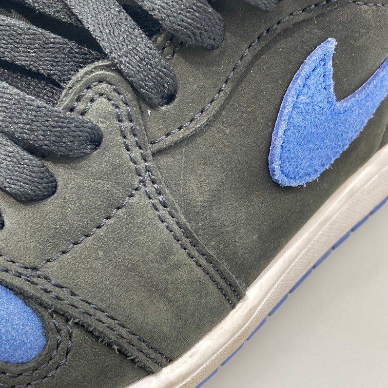【中古品】【メンズ】 NIKE ナイキ DZ5485-042 AIR JORDAN 1 RETRO HIGH OG BLACK ROYAL BLUE-WHITE スニーカー 本体のみ（箱なし） 160-251213-WA-09-iwa サイズ：27.5cm カラー：ブラック ブルー ホワイト 万代Net店