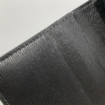 【中古品】【メンズ/レディース】 GUCCI グッチ 772639 MINI WALLET WITH GUCCI SCRIPT ミニ ウォレット グッチ スクリプト 財布 181-260503-kh-12-izu カラー：ブラック 万代Net店