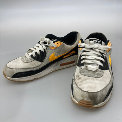 【中古品】【メンズ】 NIKE ナイキ FB9658-101 AIR MAX 90 WHITE PHOTON DUST BLACK LASER ORANGE スニーカー 本体のみ（箱なし） 160-251213-WA-11-iwa サイズ：27.5cm カラー：ホワイト ブラック オレンジ 万代Net店