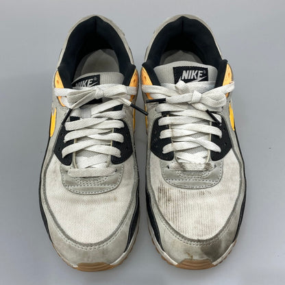 【中古品】【メンズ】 NIKE ナイキ FB9658-101 AIR MAX 90 WHITE PHOTON DUST BLACK LASER ORANGE スニーカー 本体のみ（箱なし） 160-251213-WA-11-iwa サイズ：27.5cm カラー：ホワイト ブラック オレンジ 万代Net店