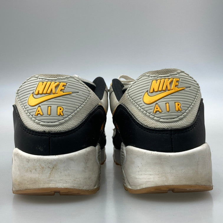 【中古品】【メンズ】 NIKE ナイキ FB9658-101 AIR MAX 90 WHITE PHOTON DUST BLACK LASER ORANGE スニーカー 本体のみ（箱なし） 160-251213-WA-11-iwa サイズ：27.5cm カラー：ホワイト ブラック オレンジ 万代Net店