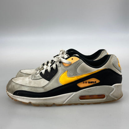 【中古品】【メンズ】 NIKE ナイキ FB9658-101 AIR MAX 90 WHITE PHOTON DUST BLACK LASER ORANGE スニーカー 本体のみ（箱なし） 160-251213-WA-11-iwa サイズ：27.5cm カラー：ホワイト ブラック オレンジ 万代Net店