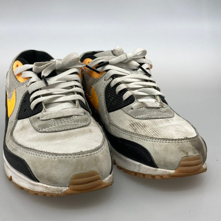 【中古品】【メンズ】 NIKE ナイキ FB9658-101 AIR MAX 90 WHITE PHOTON DUST BLACK LASER ORANGE スニーカー 本体のみ（箱なし） 160-251213-WA-11-iwa サイズ：27.5cm カラー：ホワイト ブラック オレンジ 万代Net店