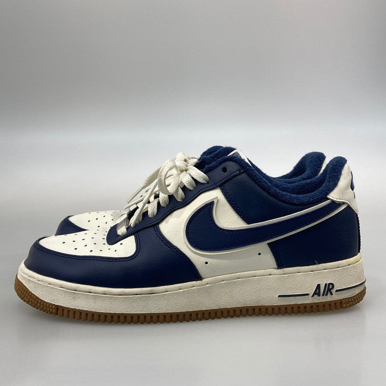 【中古品】【メンズ】 NIKE ナイキ DQ7659-101 AIR FORCE 1 07 LV8 SAIL スニーカー 本体のみ（箱なし） 160-251214-WA-01-iwa サイズ：26.5cm カラー：ネイビー ホワイト系 万代Net店