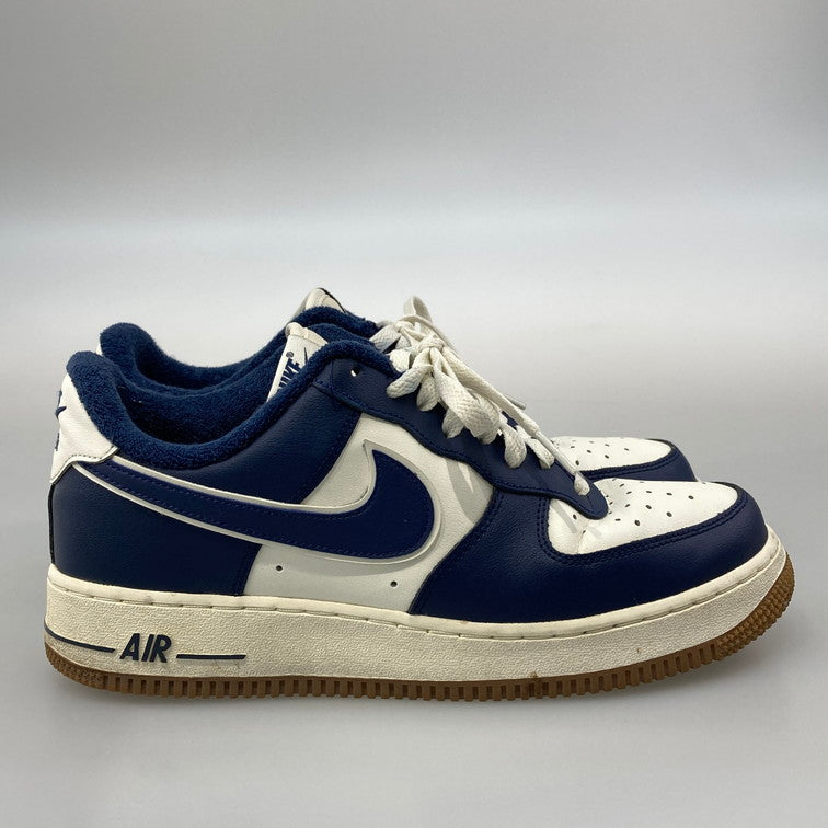 【中古品】【メンズ】 NIKE ナイキ DQ7659-101 AIR FORCE 1 07 LV8 SAIL スニーカー 本体のみ（箱なし） 160-251214-WA-01-iwa サイズ：26.5cm カラー：ネイビー ホワイト系 万代Net店