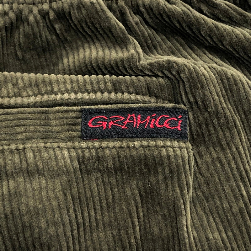 【中古品】【メンズ】 Gramicci グラミチ CORDUROY LOOSE TAPERED PANT G2FU-P006 コーデュロイ ルーズ テーパード パンツ ボトムス 155-260323-rs-05-fur サイズ：ASIA L カラー：オリーブ 万代Net店