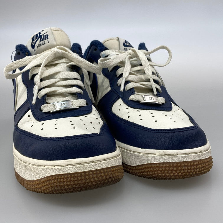 【中古品】【メンズ】 NIKE ナイキ DQ7659-101 AIR FORCE 1 07 LV8 SAIL スニーカー 本体のみ（箱なし） 160-251214-WA-01-iwa サイズ：26.5cm カラー：ネイビー ホワイト系 万代Net店