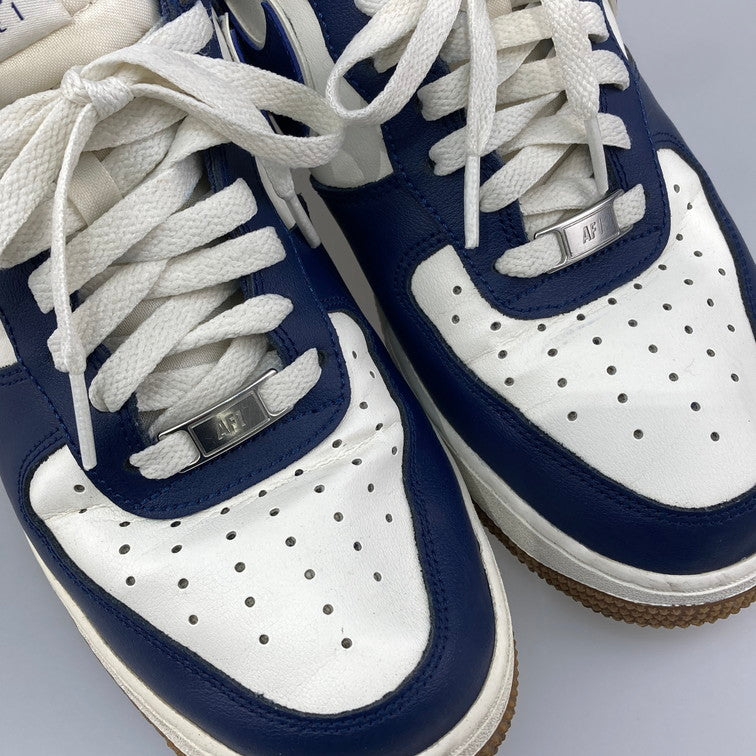 【中古品】【メンズ】 NIKE ナイキ DQ7659-101 AIR FORCE 1 07 LV8 SAIL スニーカー 本体のみ（箱なし） 160-251214-WA-01-iwa サイズ：26.5cm カラー：ネイビー ホワイト系 万代Net店
