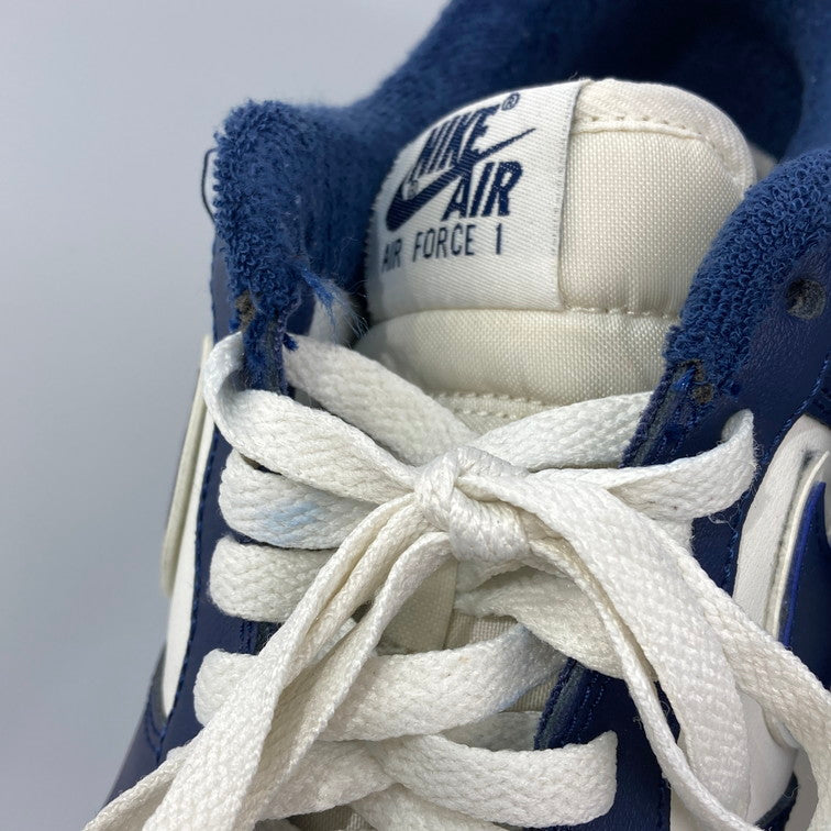 【中古品】【メンズ】 NIKE ナイキ DQ7659-101 AIR FORCE 1 07 LV8 SAIL スニーカー 本体のみ（箱なし） 160-251214-WA-01-iwa サイズ：26.5cm カラー：ネイビー ホワイト系 万代Net店